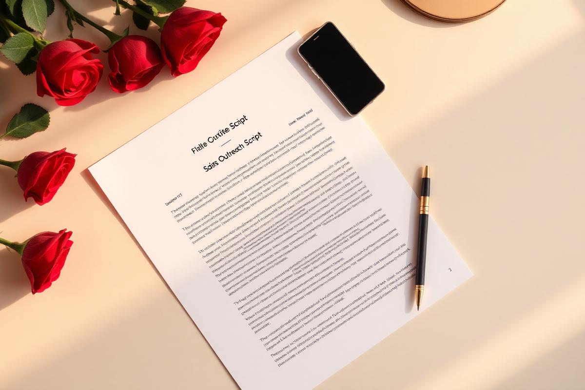 The free outreach script you get for attending live